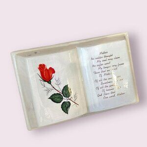 Vintage Mother Poem Figurine Trinket Gift